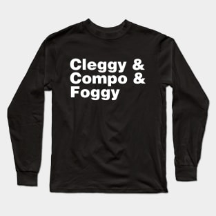 Last of The Summer Wine Cleggy & Compo & Foggy Long Sleeve T-Shirt